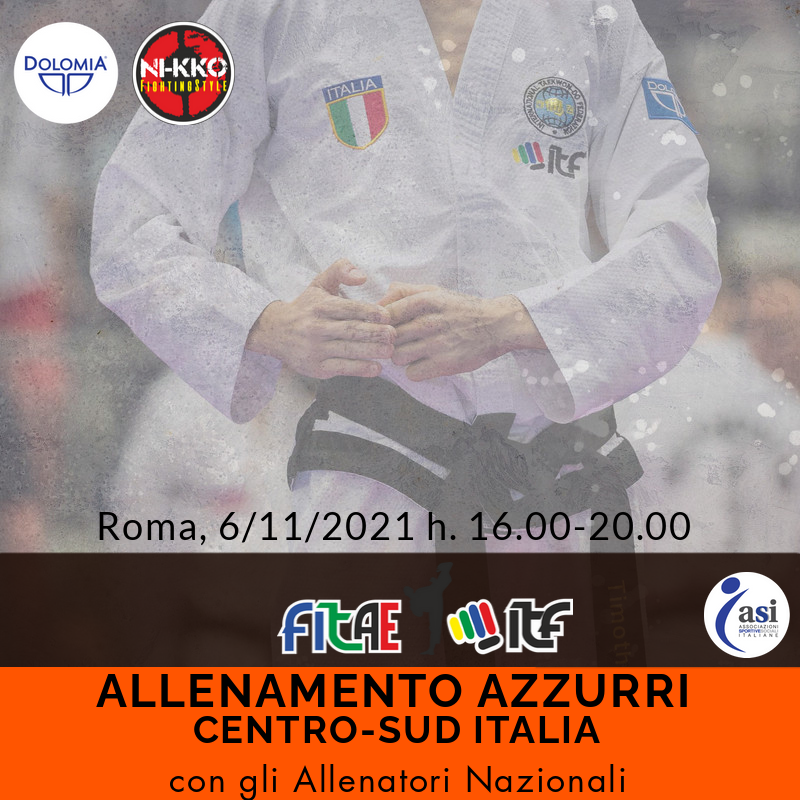 ALLENAMENTO AZZURRI<BR> CENTRO-SUD ITALIA<BR> ROMA, 06/11/2021