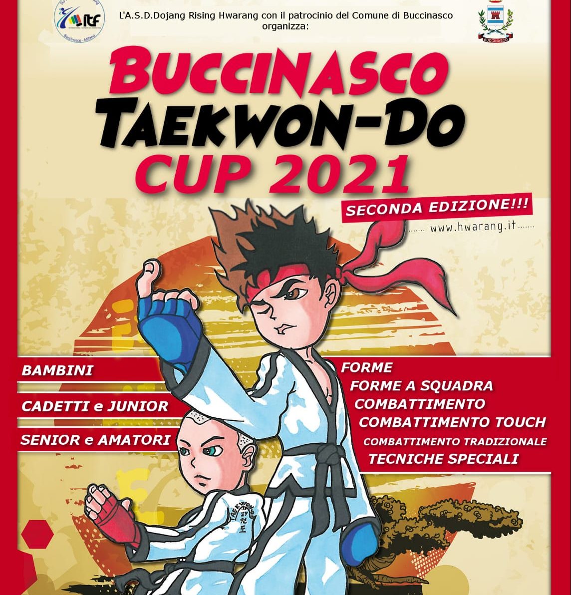 BUCCINASCO<BR> TAEKWON-DO CUP 2021<BR> BUCCINASCO (MI), 19/12/2021