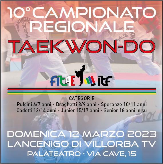 10° CAMPIONATO REGIONALE<BR> VILLORBA TV<BR> 12/03/2023
