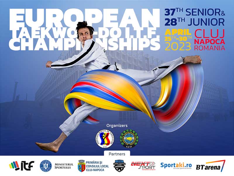 CAMPIONATO EUROPEO AETF<BR> 28° Junior e 37° Senior<br> CLUJ-NAPOCA (RO), 25-30/04/2023
