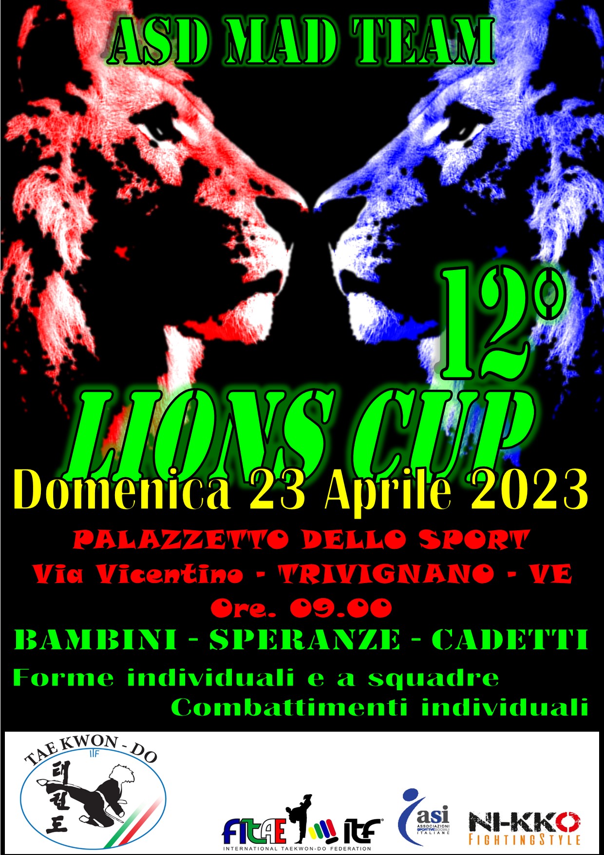 12a LIONS CUP<BR> TRIVIGNANO (VE)<BR> 23/04/2023