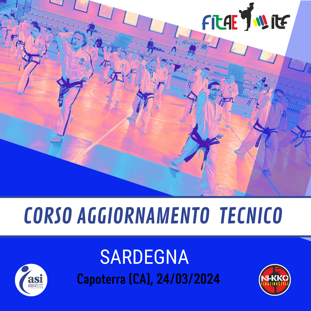 3° AGGIORNAMENTO TECNICO - SARDEGNA - Capoterra (CA), 24/03/2024
