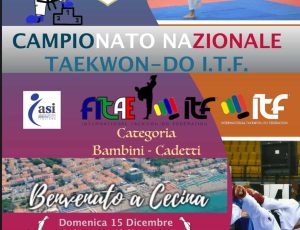 Locandina Campionato Nazionale Fitae-Itf Bambini e Cadetti - ESTRATTO Inv